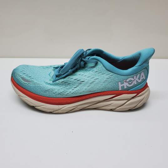 Buy the Hoka One One Clifton 8 Running Shoes Womens Sz 8D | GoodwillFinds