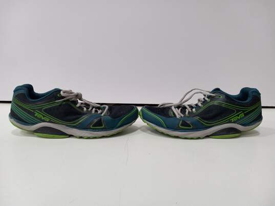 Teva Men's Blue/Green Running Shoes Size 9.5 image number 3