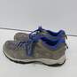 Columbia Women's Gray Suede Hiking Sneakers Size 9 image number 4