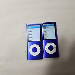 Lot of Two Apple iPod nano 4th Gen Model A1285 Storage 8 GB Each alternative image