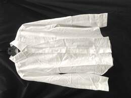 Men's White Long Sleeve Dress Shirt Size S NWT