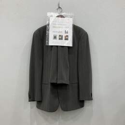 Armani Collezioni Mens Gray Pockets 2 Piece Blazer Pants Suit Set Sz 54R W/COA alternative image
