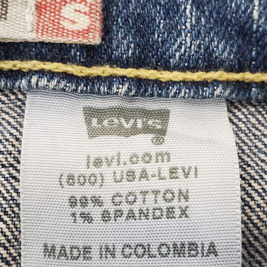 Levi's Women Blue  Junior Jeans Sz 13M NWT image number 4