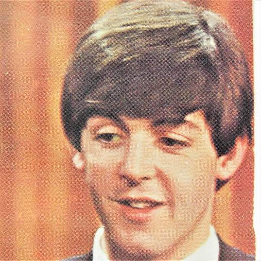 1964 Paul McCartney Topps Beatles Color Cards image number 2