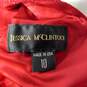 Jessica McClintock Red Glittering Evening Dress Size 10 image number 5