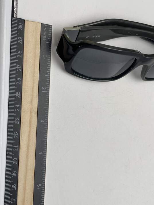 Womens Black Framed Non-Verified Prescription Glasses Aviator Sunglasses image number 5