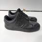 Nike Men's Black Leather Sneakers image number 4