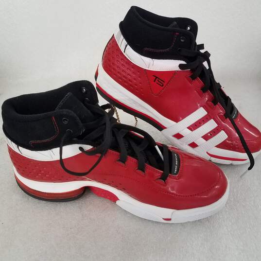 Buy the Vintage Adidas TS Red/Black Creator Basketball Shoes 2008 Men's  Size 9 | GoodwillFinds