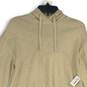 NWT Womens Beige Long Sleeve Drawstring Hooded Sweater Dress Size XS image number 3