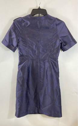 Burberry Purple Casual Dress - Size 2 alternative image