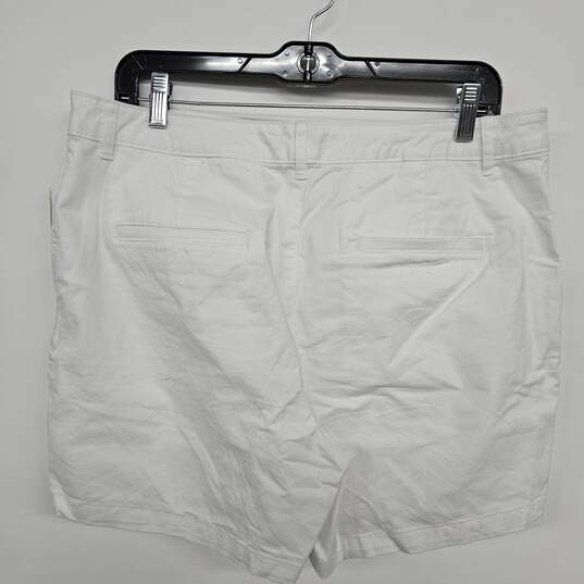White Button Shorts image number 2