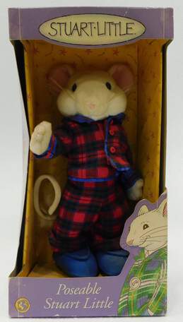 Vintage Stuart Little Poseable Plush Doll Learning Curve New in Box 1999