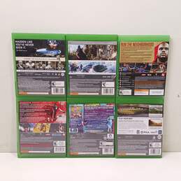 Bundle of 6 Assorted Xbox One Games alternative image
