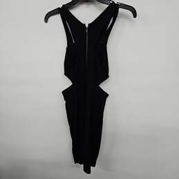 Black Open Sides Sleeveless Mini Dress alternative image