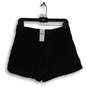NWT Womens Black Pleated Slash Pocket Mom Shorts Size 6 image number 1