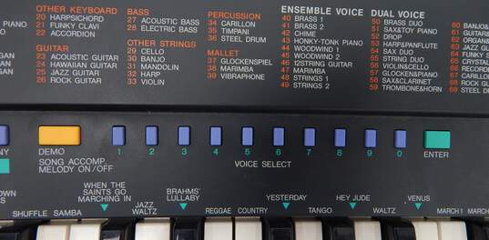 VNTG Yamaha Brand PSR-2 Model Electronic Keyboard image number 3