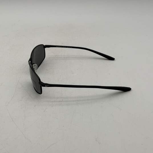Nike Mens Pivot Six EV1091-001 Black Full Rim Square Sunglasses W/Case image number 4