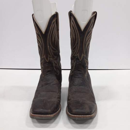 Ariat Cowboy Boots Mens Sz 9B image number 4