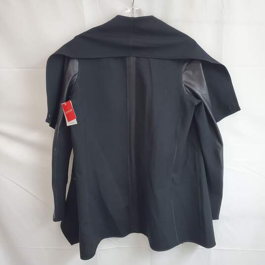 Buy the Spanx Black Drape Front Jacket NWT Women's Size S