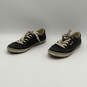 Womens Moc Star Black MST-13482A Black Low Top Lace-Up Sneaker Shoes Sz 9.5 image number 4