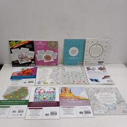 Lot of 12 Assorted Coloring Books alternative image