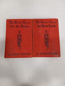 Pair of Vintage Rover Boys Hardcover Books alternative image