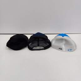3PC Oakley Assorted Baseball Cap Style Hat Bundle alternative image