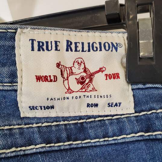 True Religion Women's Blue Skinny Jeans SZ 29 image number 7