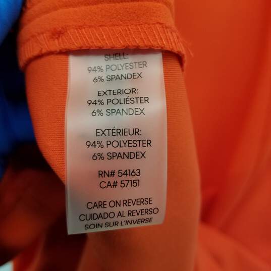 Calvin Klein Sleeveless Orange Dress Size 6 image number 5