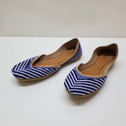 Fuchsia Ballet Flats Shoes Women Handmade Round Toe Casual Slip on alternative image