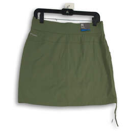 NWT Womens Green Elastic Waist Pull-On Activewear Mini Skorts Size Medium alternative image