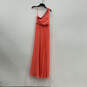 NWT Womens Pink Daniele Embellished One Shoulder Side Zip Ball Gown Size 4 image number 2