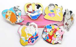 Collectible Disney Tangled Snow White Aurora Romantic Enamel Trading Pins 44.7g