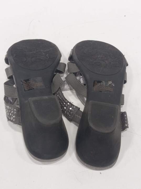London Fog Women's Gray Sandals Size 8M image number 5