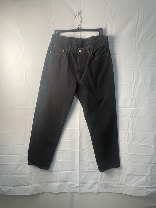 Levi's Mens Black 550 Jeans 36/3 image number 1