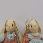Pair of Vintage Rabbit Dolls image number 2