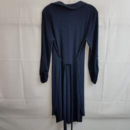 Jones New York stretch knit navy blue dress size 6 alternative image