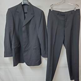 Hugo Boss 2 Piece Black Suit Jacket & Pants Men's M