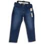 NWT Mens Blue Denim Dark Wash 5-Pocket Design Straight Leg Jeans Size 38x30 image number 1
