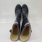 Hunter Original Gloss Tall Rain Boot Black Women's US Size 7 image number 3
