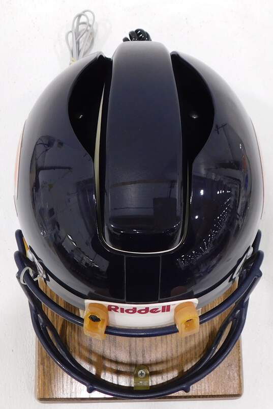 VNTG Nardi Enterprises Brand Chicago Bears Football Helmet Corded Telephone image number 3