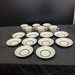 Bundle of Sixteen Sterling China Cups & Saucers