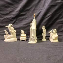 Bundle Of 5 Assorted Snowbabies Figurine alternative image