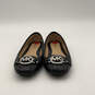 Womens Fulton Black Leather Closed Toe Slip-On Classic Ballet Flats Size 6 image number 1