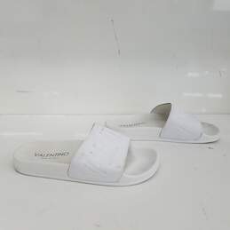 Valentino Slip On Slides White Size 4 alternative image