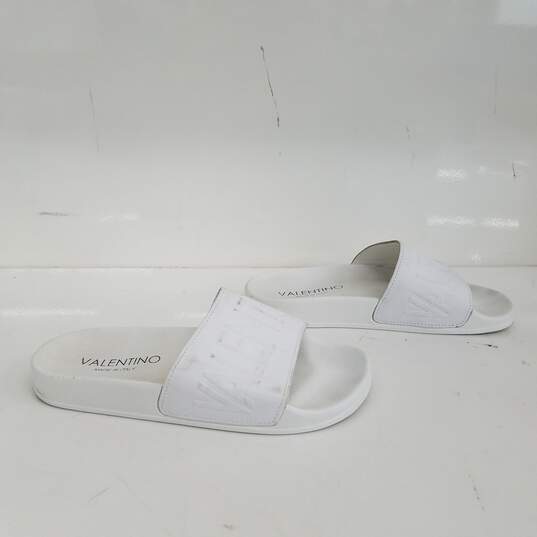 Valentino Slip On Slides White Size 4 image number 2