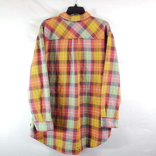 The North Face Women Plaid Button Up XL NWT image number 2