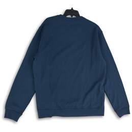 NWT G.H. Bass & Co. Mens Blue Fleece Long Sleeve Crew Neck Pullover Sweater XXL alternative image