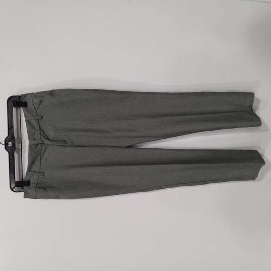 Lee Relaxed Fit Straight Leg Mide Rise Dress Pants Size 6 Short image number 1