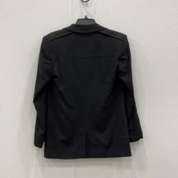 Gucci Mens Black Notch Lapel Long Sleeve Single Breasted Blazer Size 40 With COA alternative image